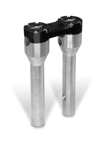 Riser Straight 8 Silver/black