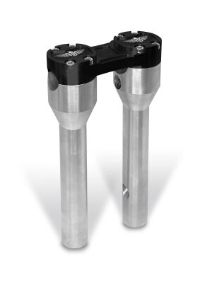 Riser Straight 8 Silver/black