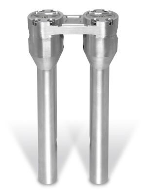 Riser Straight 12 Silver/silve
