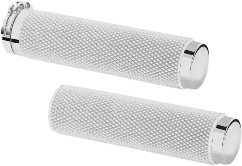 Grips Knurled Chrome