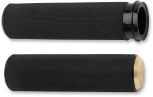 Grip Knurled Cbl Brs