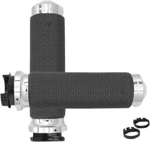 Grip Mem Foam Met Chr Md