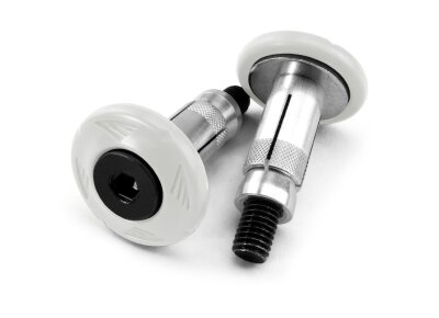 Grip Armor W/bar End Wht