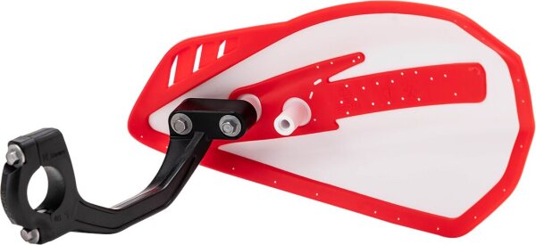 Cyclone Handguards Wt/rd