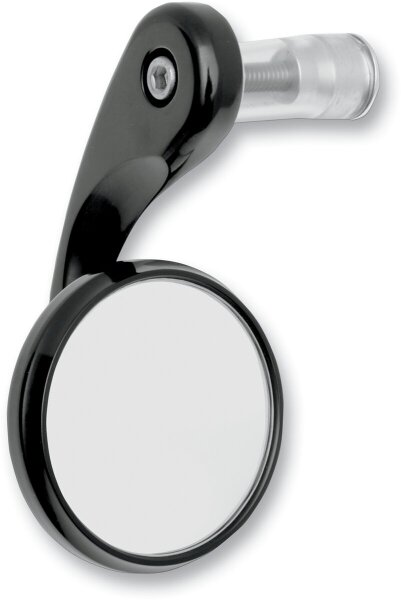 Mirror Bar End Left Blk