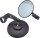 Bar End Mirrors Alu Blk