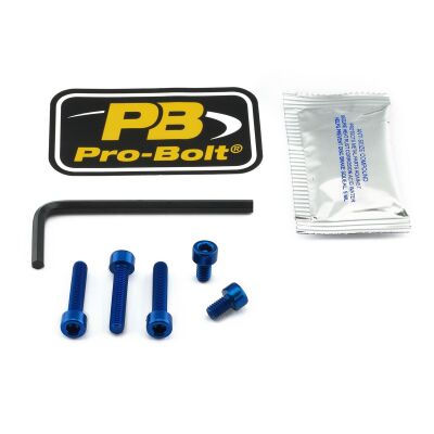 Bolt Kit Fuel Cap Blue