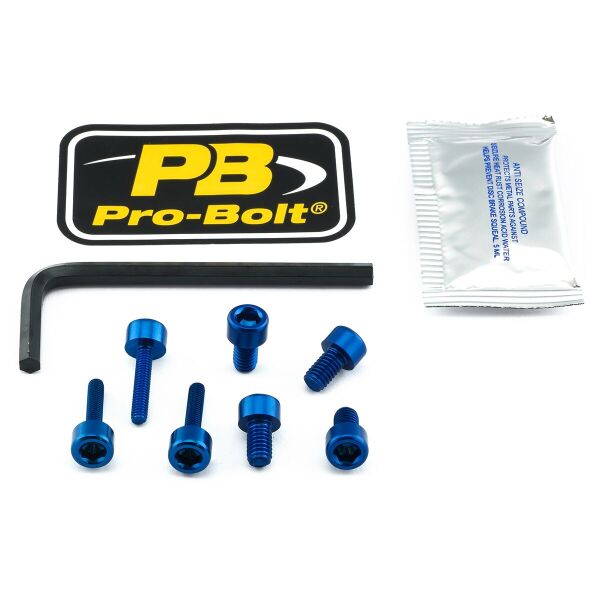 Bolt Kit Fuel Cap Blue