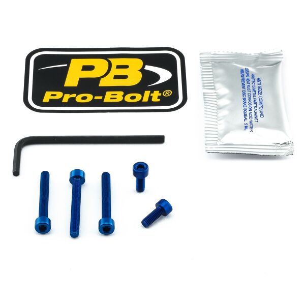 Bolt Kit Fuel Cap Blue