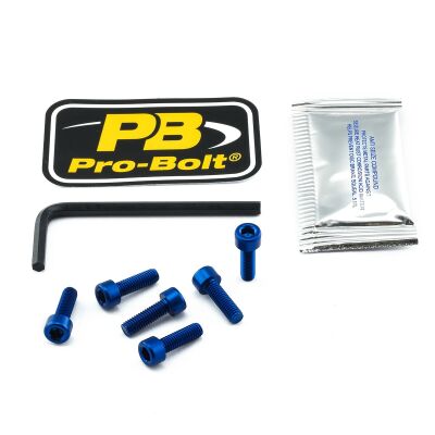 Bolt Kit Fuel Cap Blue
