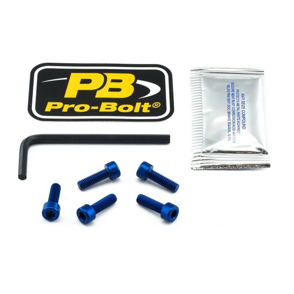 Bolt Kit Fuel Cap Blue