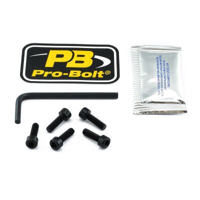 Bolt Kit Fuel Cap Black