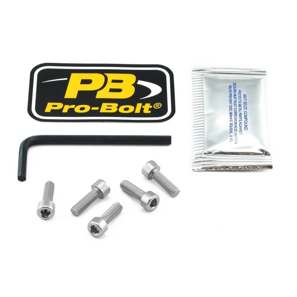 Bolt Kit Fuel Cap Silver