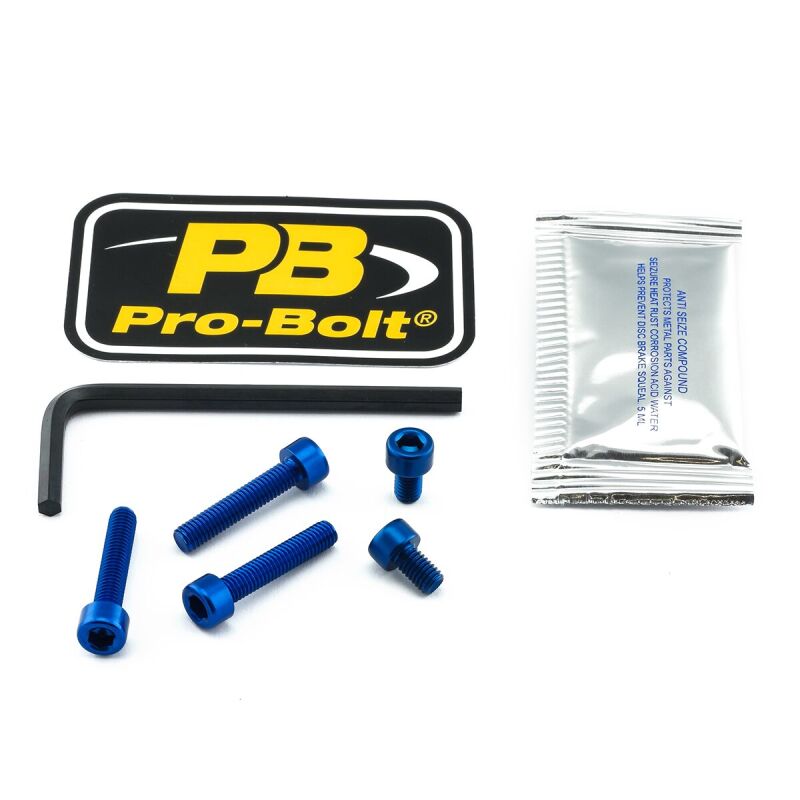 Bolt Kit Fuel Cap Blue