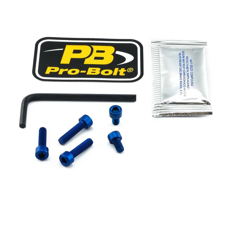 Bolt Kit Fuel Cap Blue