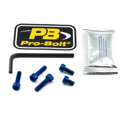 Bolt Kit Fuel Cap Blue