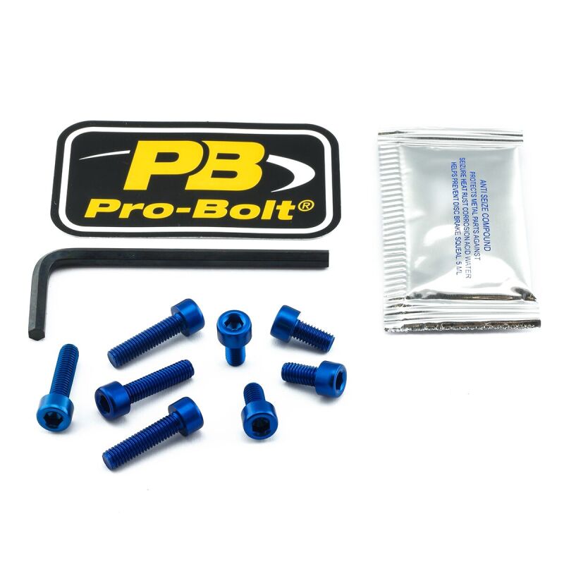Bolt Kit Fuel Cap Blue