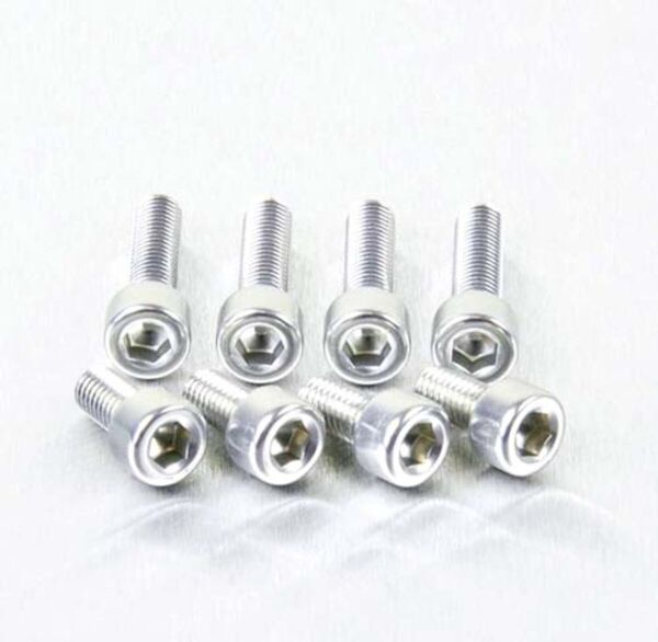 Bolt Kit Fuel Cap Silver