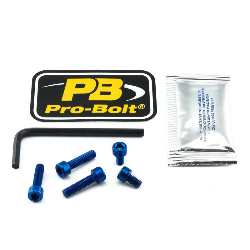 Bolt Kit Fuel Cap Blue