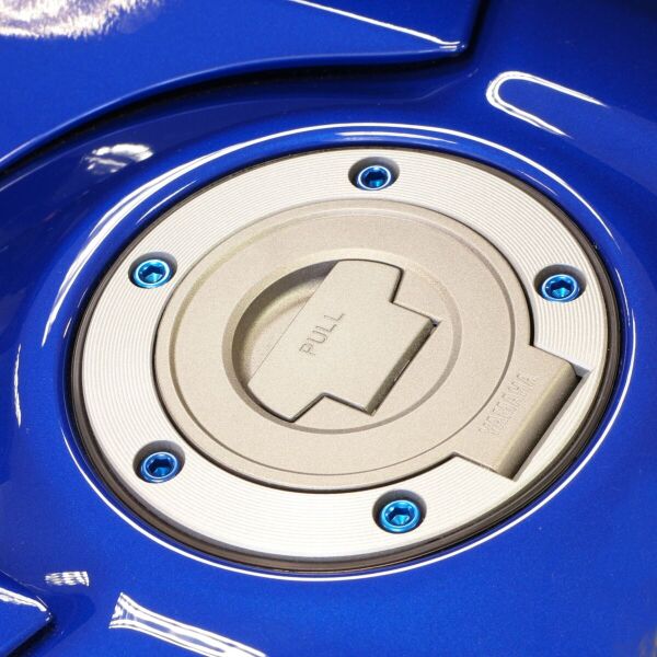 Bolt Kit Fuel Cap Blue