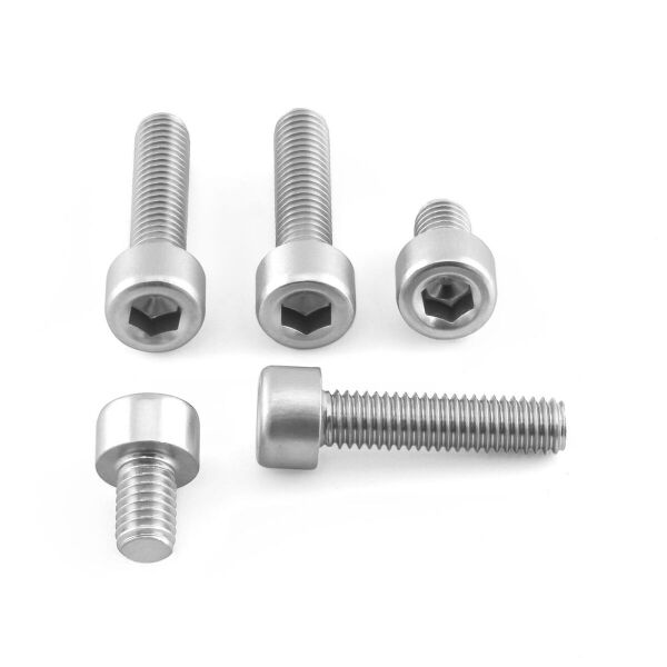 Bolt Kit Fuel Cap Silver