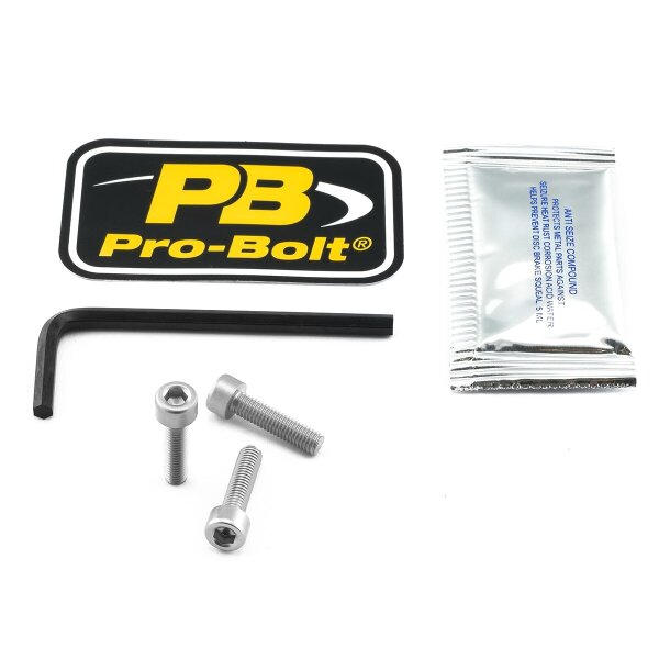 Bolt Kit Fuel Cap Silver