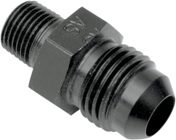 Adptr -06 To 1/4npt Blk Alu