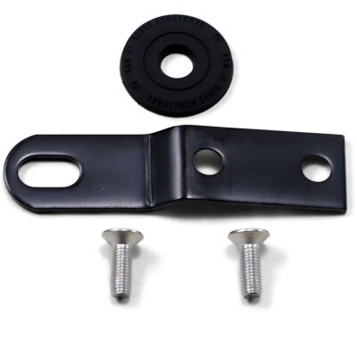Bracket Seat Black 1/4-28