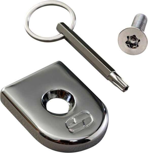 Screw Seat Security Chrome