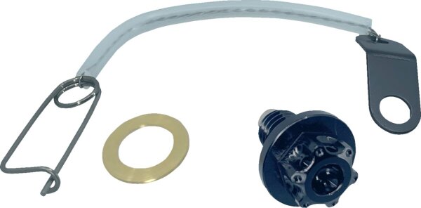 Drain Plug 8x1.5x17 Blk