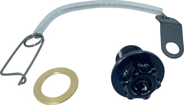 Drain Plug 14x1.5 Blk