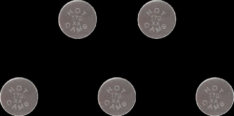 Valve Shim 5pk 7.48x1.70