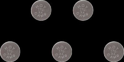 Valve Shim 5pk 7.48x1.70