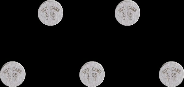 Valve Shim 5pk 7.48x3.05