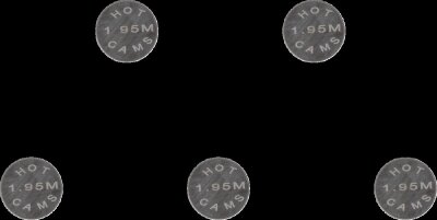 Valve Shim 5pk 13x1.95
