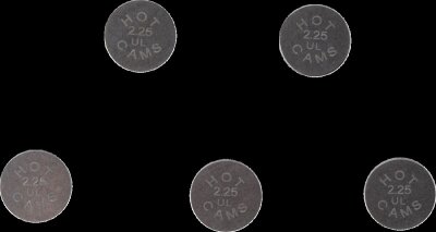 Valve Shim 5pk 13x2.25
