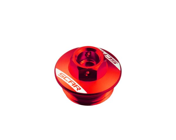 Oil Filler Cap Crf Red