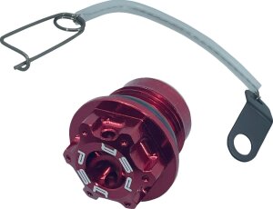 Oil Cap Kit M22x1.5 Red