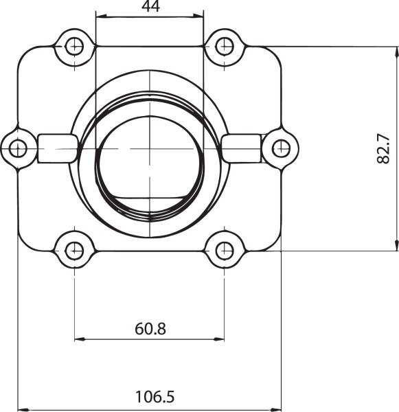Carb Flange Polaris