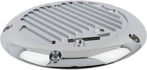 Cover Derby Finned M8 Chr