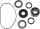 Bearing Kit Diff Ft Pol
