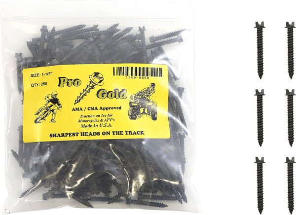 Screws Pro Gold 1-1/2 250