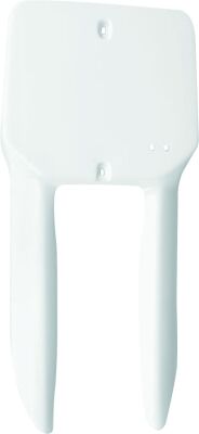 Frt #plate Rm80 86-99 Wht