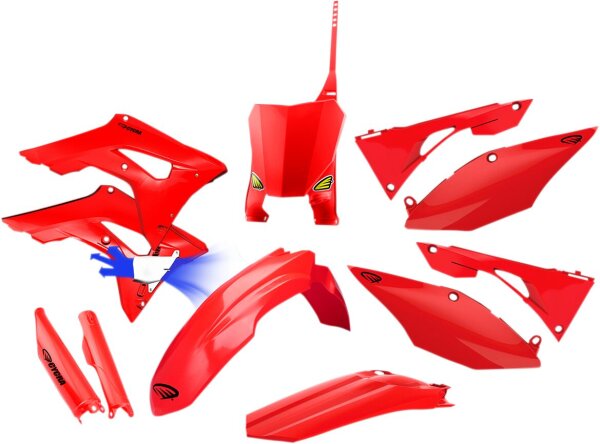 P-flow Bodykit Crf450 17- Red