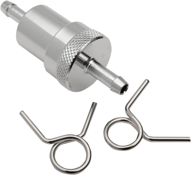 Fuel-filter 1/4 Chrome