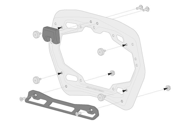 Adpt Kit Pro Side Carrier