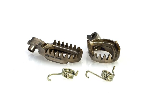 Ti Mud Footpegs Yzf250 24- 450