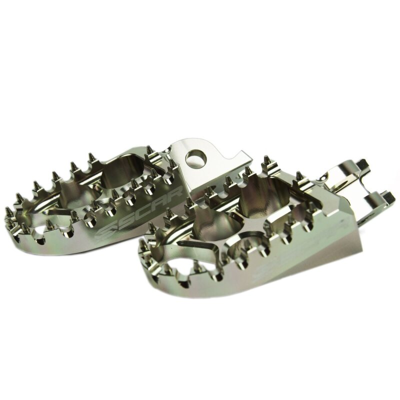 Footpegs Evo Scar Sil