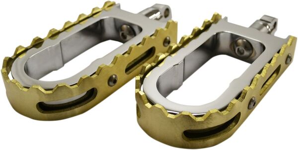 Footpegs Bmx Chr/brass