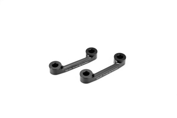 Ducati Passenger Peg Kit Black